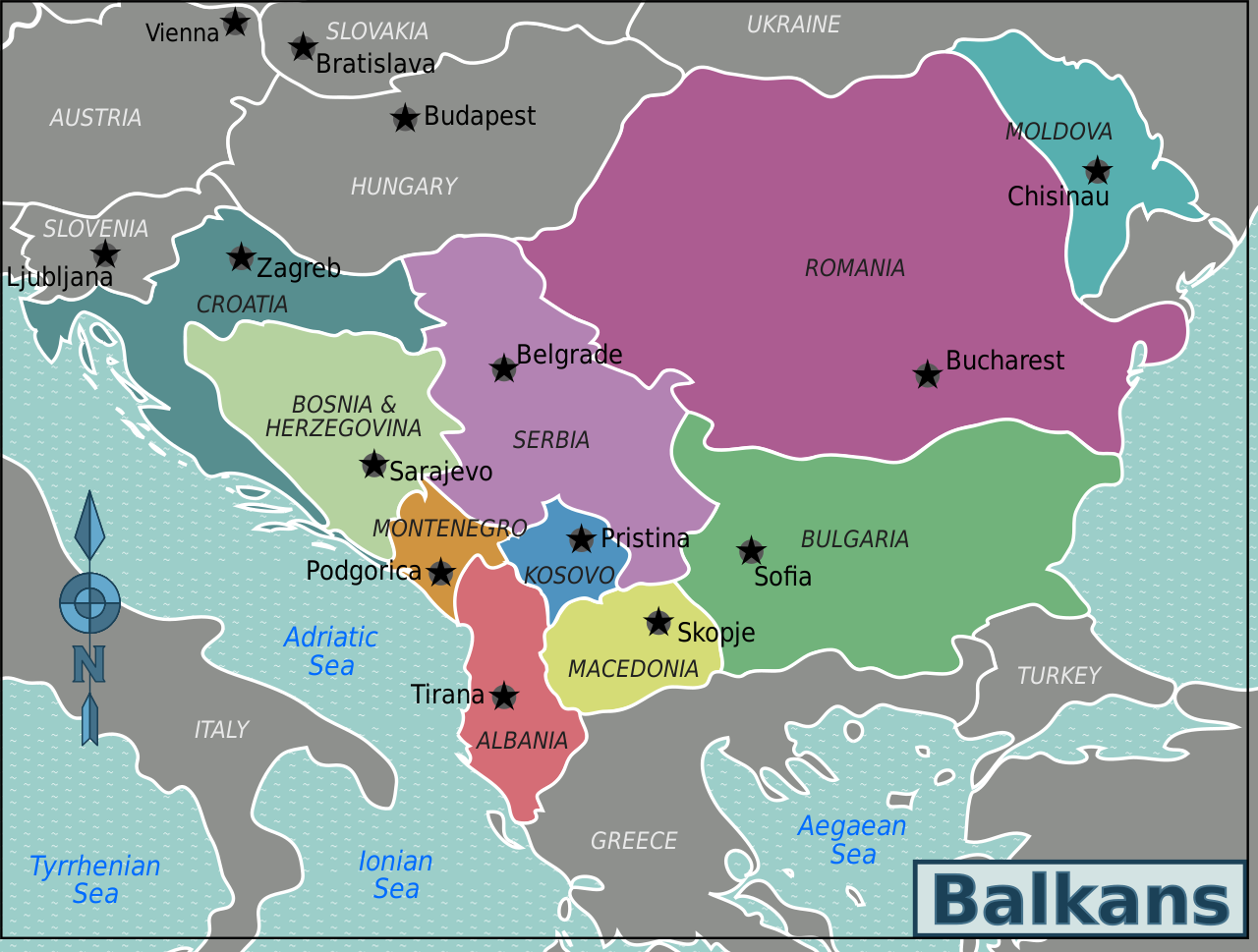 the Balkans